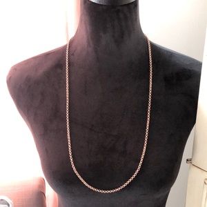 💐Rose gold necklace/statement piece